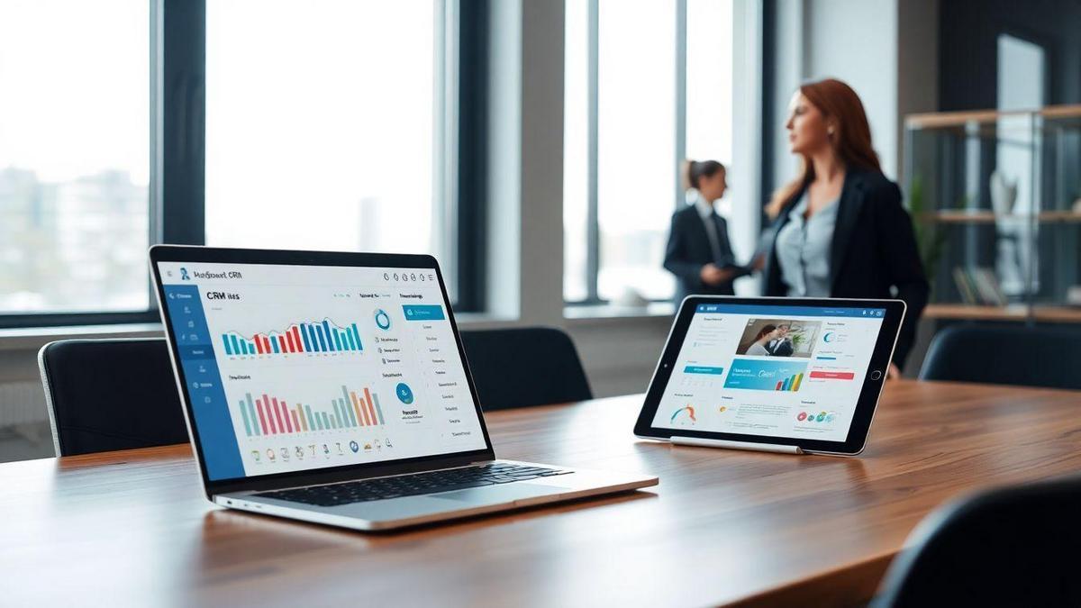 Integração CRM e automação na criação de websites B2B