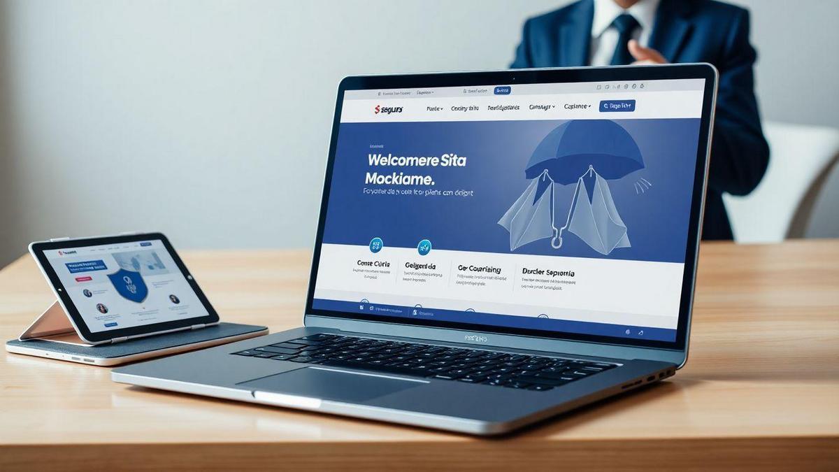 Templates e desenvolvimento de websites para corretoras de seguros