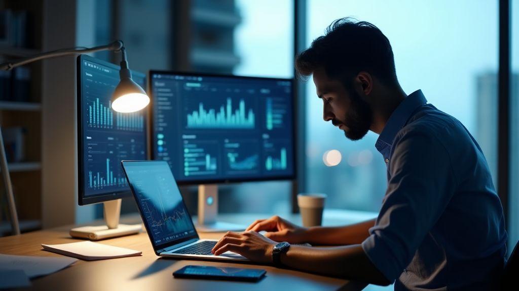 Análise de métricas e ROI para corretoras nas redes sociais