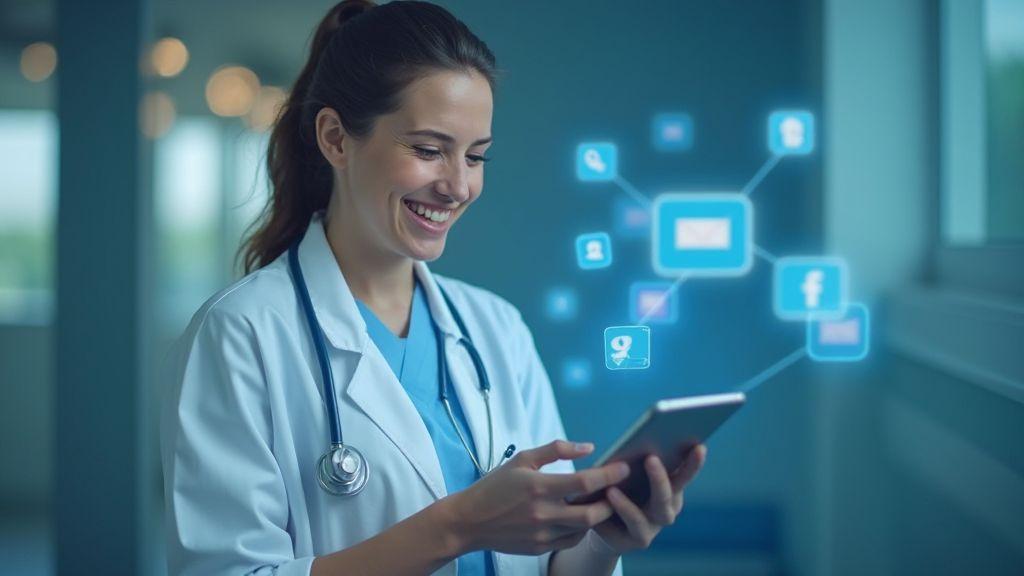 Formatos de conteúdo para redes sociais clínicas